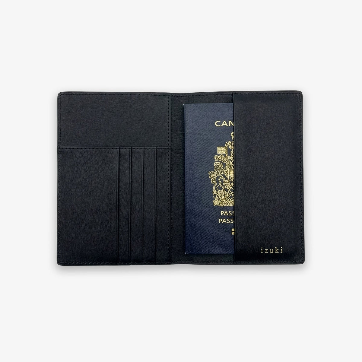 Black Koi Passport Holder
