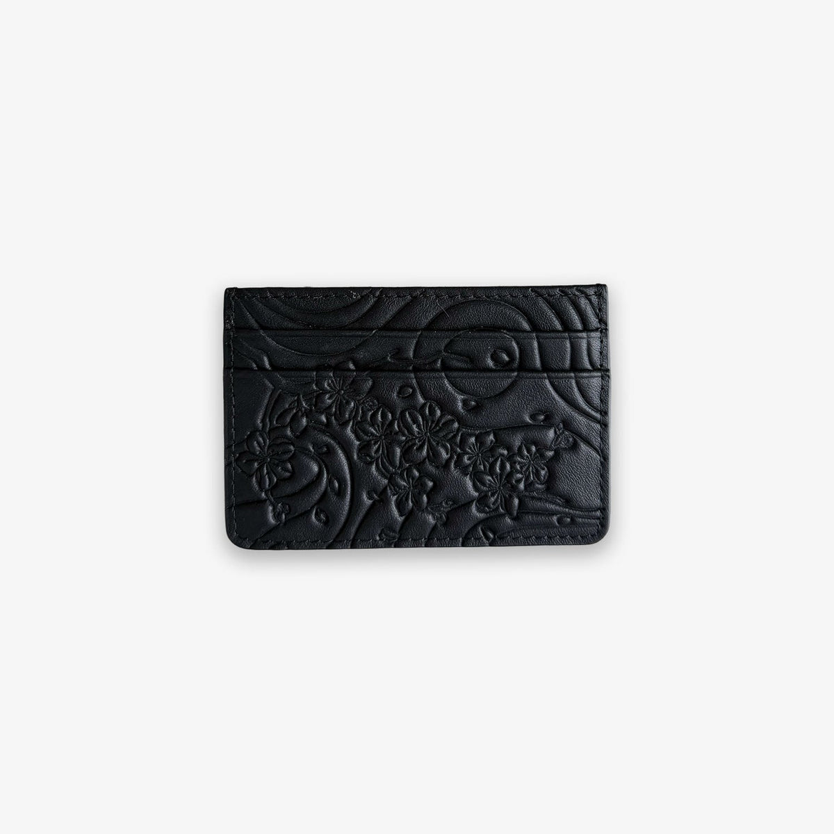 Black Sakura Card Holder