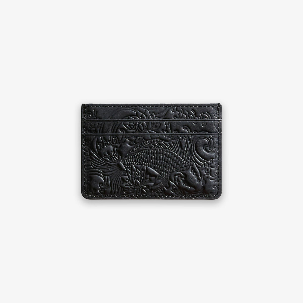 Black Koi Card Holder
