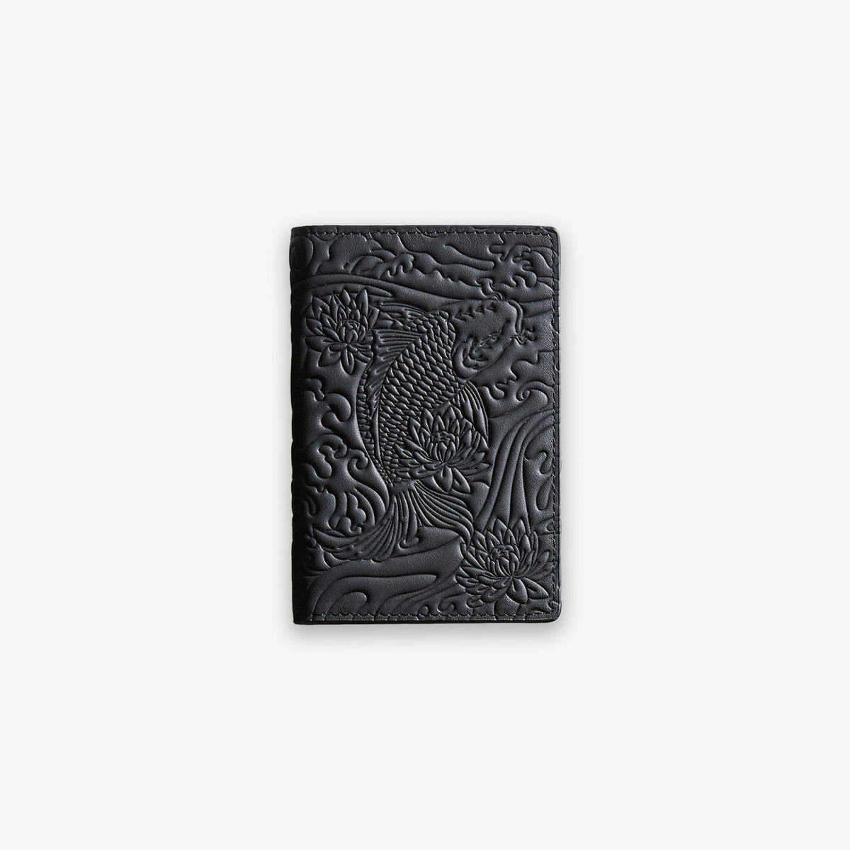 Black Koi Passport Holder