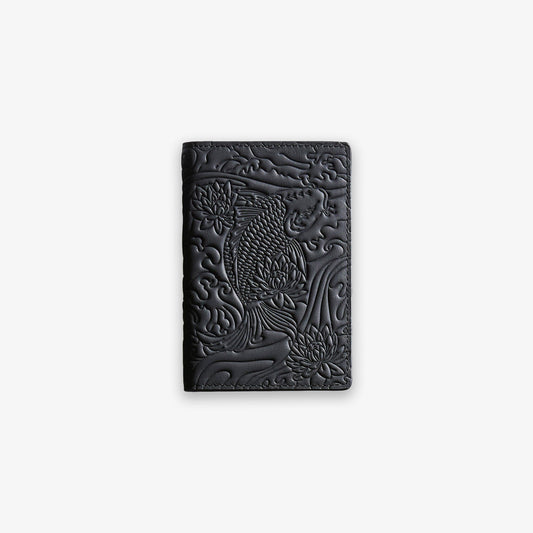Black Koi Passport Holder
