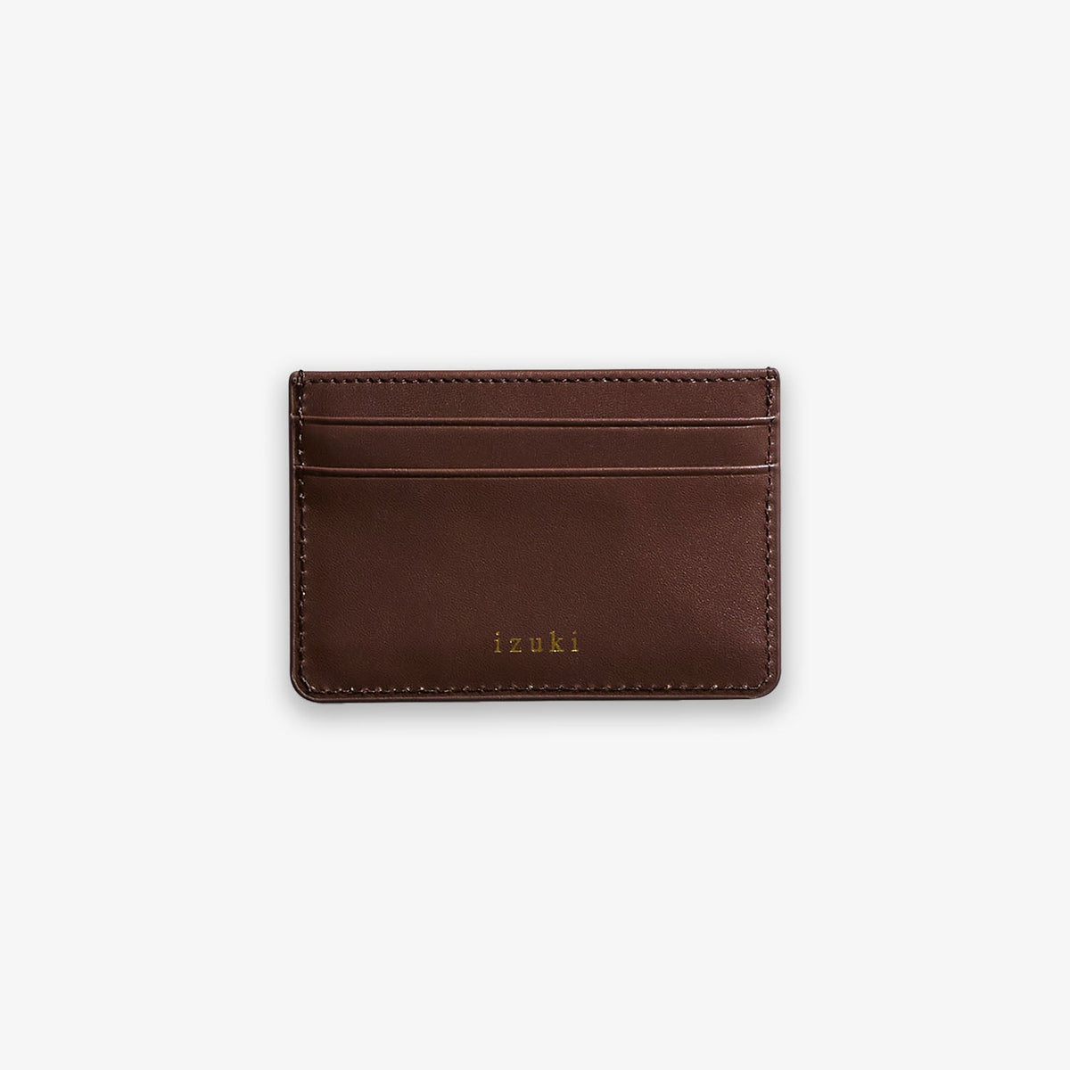 Truffle Brown Koi Card Holder