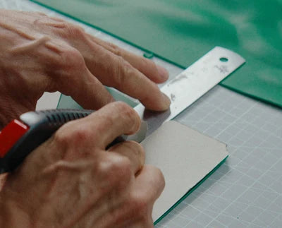 Leather cutting process